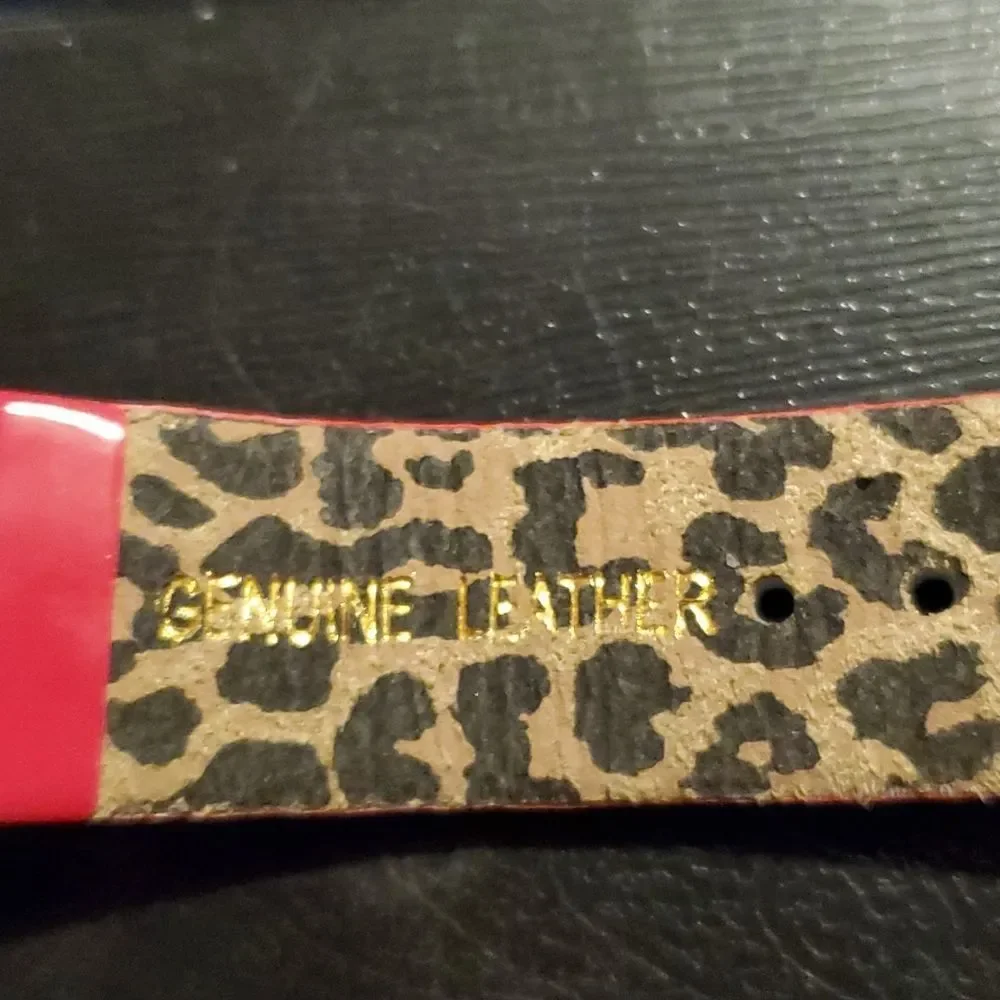 2 Betsey Johnson Women's Watches Black Zebra & Pink Patent‎ Leather